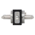 Contemporary Collection Cira Satin Nickel Bed/Bath Door Lever