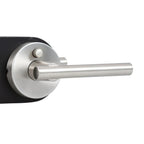 Contemporary Collection Cira Satin Nickel Bed/Bath Door Lever