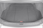 Motor Trend Premium FlexTough All-Protection Cargo Liner Trunk Mat - w/Traction Grips &amp; Fresh , Heavy Duty Trimmable Trunk Liner for Car Truck SUV, Gray, Size: 54" L x 37" W