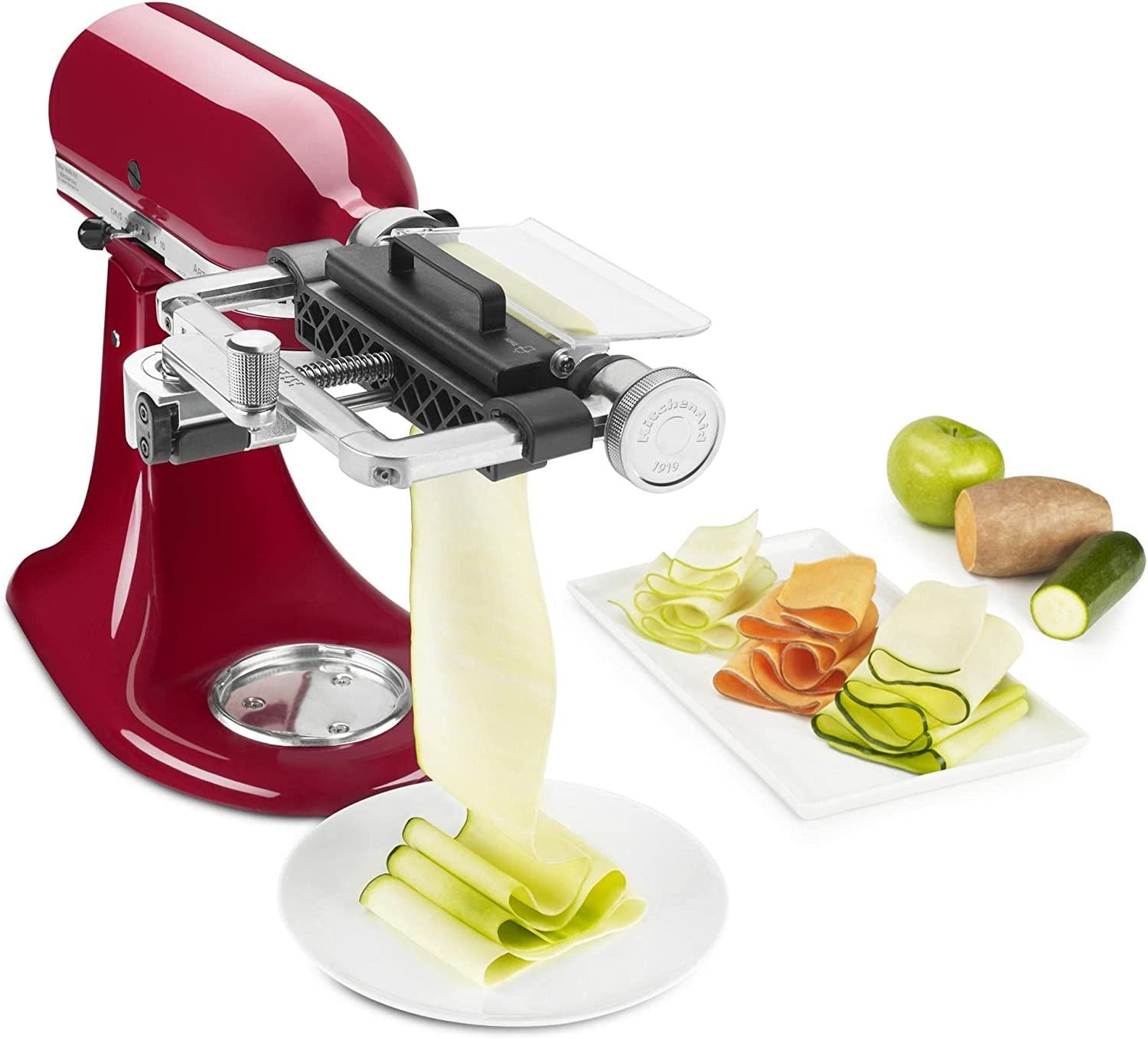 KitchenAid KSM2SCA Sheet Cutter Attachment, Silver