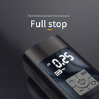 6000mAh Portable Cordless Tire Inflator: 150PSI Digital Air Pump for Cars, Bikes, and Boats