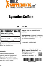 BulkSupplements.com Agmatine Sulfate Powder (5 Kilograms - 11 lbs)