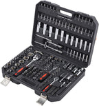 Hand Socket Set, Steel Easy Operation Socket Set, Practical Wear Resistance for Machining Center DIY Requirements Industrial Application Car Repairing