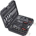 Hand Socket Set, Steel Easy Operation Socket Set, Practical Wear Resistance for Machining Center DIY Requirements Industrial Application Car Repairing