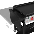 36IN 4-Burner Flat Top Propane Gas Grill Griddle w/ Cover GB4000C
