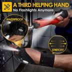 LED Flashlight Gloves-CR2016 Battery Powered (Battery Not Included), Gifts For Dad Boyfriend, Gadget Hands-Lights For Camping Fishing Repairing
