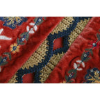royal retro velvet vest