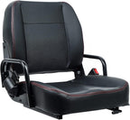 TICSEA Universal Forklift Seat,Tractor Seat with Adjustable Back,Safety Belt and Operator Position Switch,Excavator Skid Loader Backhoe Dozer Telehandler
