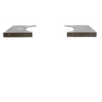 Steel Cart Side Shelves, Oval JR 200