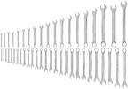 TEKTON Combination Wrench Set, 46-Piece (1/4-1-1/4 in, 6-32 mm) | WCB90301