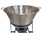 XL Cazo Para Carnitas  Steel SET with Burner & Stand Outdoors Cooking