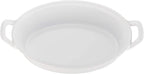 STAUB - 40508-685 Staub Ceramics Oval Covered Baking Dish, 14-inch, White
