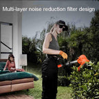 42V Cordless fine line Trimmer/Trimming Machine-2 Hours Fast Charger, 90° Head Adjustment, 1880W high-Power Lawn Mower