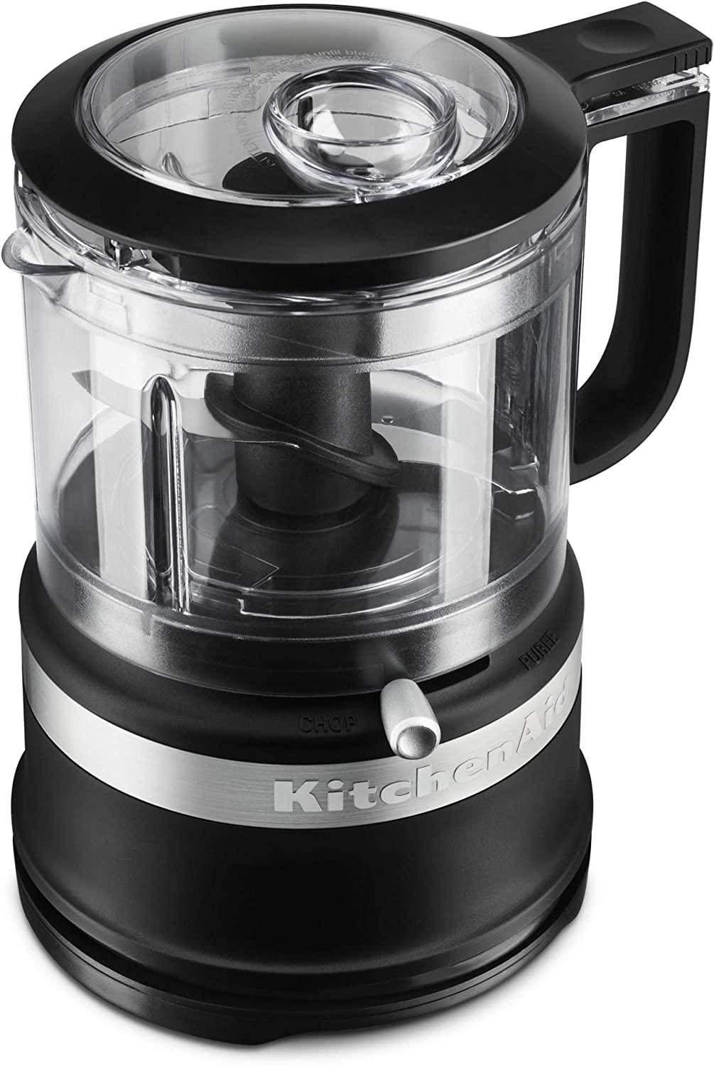 KitchenAid 3.5-Cup Food Chopper, medium, Matte Black