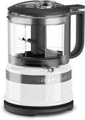 KitchenAid KFC3516WH 3.5 Cup Food Chopper, White