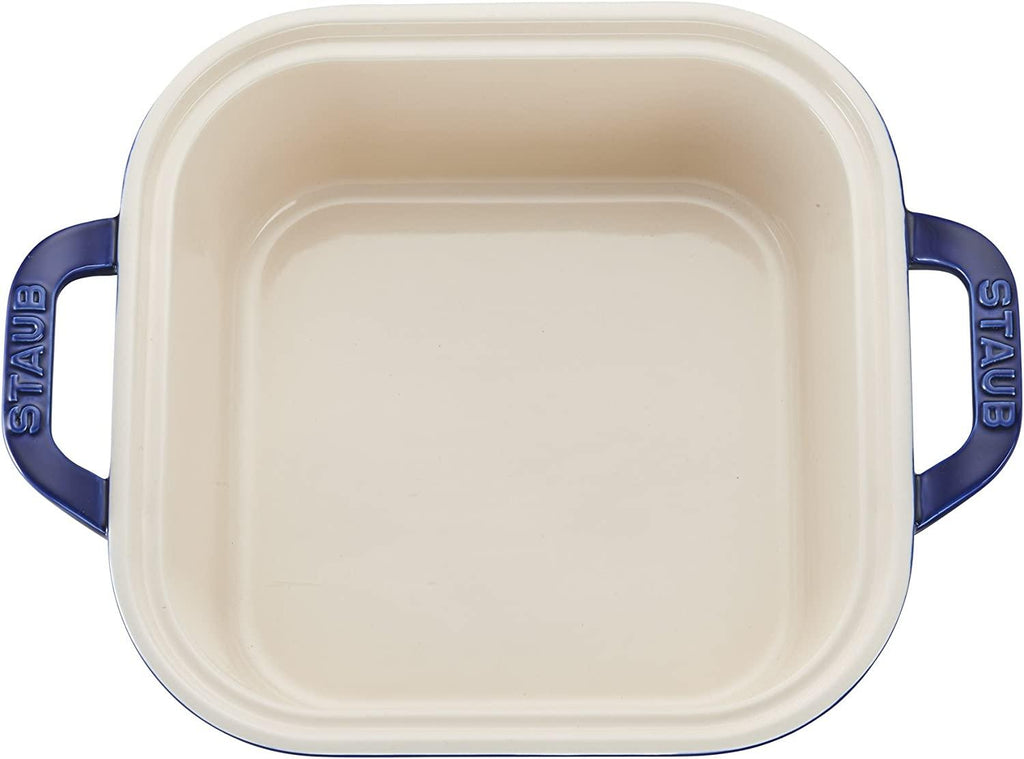 STAUB Ceramics Baking Dish Set, 4 pc, Dark Blue