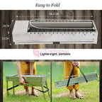 Foldable USB Electric Charcoal Grill/Automatic Flip Barbecue Stove for Outdoor