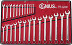 Genius Tools 26PC Metric Combination Wrench Set (Mirror Finish) - PR-026M