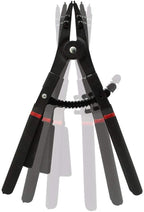SH-CHEN Pilers, 2Pcs 16 inch Set Retaining Ring Ratcheting with Tips LarCirclip Snap Ring Pliers Universal Hand Tools Industrial Hand Tools