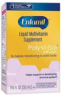 Enfamil Poly-Vi-Sol Multivitamin Supplement Drops with Iron 50 mL (Packs of 18)
