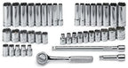 SK 91844-12 41 Piece 1/4-Inch Drive 12 Point 3/16-Inch to 9/16-Inch and 5-Millimeter to 14-Millimeter Standard and Deep Socket Set