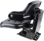 E-D9NN400DB12B Wrap Around Black Tractor Seat for Ford / Holland NAA, 2N, 8N, 9N, 501, 600, 700, 800, 900, 2610, 2810, 2910, 2120, 2600, 2110, 2000, 3400, 3330, 3300, 3500, 3310, 3120, 3230, 3000+