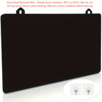 Stove Covers, Heat Resistant Glass Stove Top Cover , For Electric Stove LarCooktop Cover, Anti-Slip Coating Waterproof Stove Gap Foldable