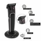 Washable Cordless Rechargeable Body Hair Beard Neck Clipper Trimmer