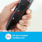 Philips BT7501-15 Cordless Corded Vacuum Beard Trimmer Newest