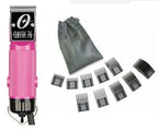 Oster Classic 76 Hot Pink Limited Edition Hair Clipper 10 PC Comb Set