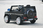 12V powered Mercedes AMG G65 Ride on electric car For Kids with Remote Control LED lights MP3 Leather Seat - Black