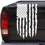 Show Your Patriotism with this American Flag Pickup Truck Car Sticker!