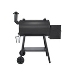 ZPG-5502H 8 in 1 BBQ Pellet Grill Smoker w/ Digital Temp Control, Black