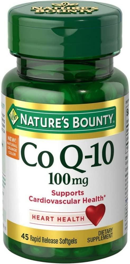 Nature's Bounty Co Q-10 100mg 45 Rapid Release Softgels (Pack of 18)