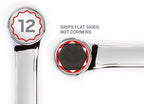 URREA 12-Point Combination Wrench Set - 15-Piece (5/16" - 1-1/4") Mechanics Tool Kit with Roll-up StoraPouch &amp; Fully Polished Nickel-Chrome Finish - 1200F