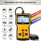 Car OBD2 Scanner Code Reader Engine Fault Code Reader Scanner CAN Diagnostic Scan Tool For All OBD II Protocol Cars Since 1996