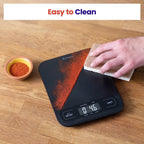 Etekcity Food Kitchen Scale, Digital Grams and Ounces for Weight Loss, Baking, Cooking, Keto and Meal Prep, Large, Black