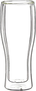 ZWILLING J.A. Henckels Double-Wall Beer Glass Set, 14 fl. oz
