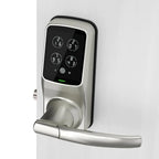 Model-S Satin Nickel Smart Touchscreen Keypad Door Latch Lock with Bluetooth