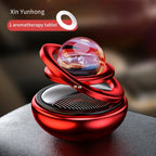 Solar-Powered Car Aromatherapy: Revitalize Your Car's Interior with this Rotating Air Freshener &amp; Purifier!