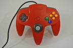 64 NUS-001 Video Game Console + Two Controllers No AV Cable It Works!
