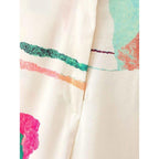 gloria satin straight pants