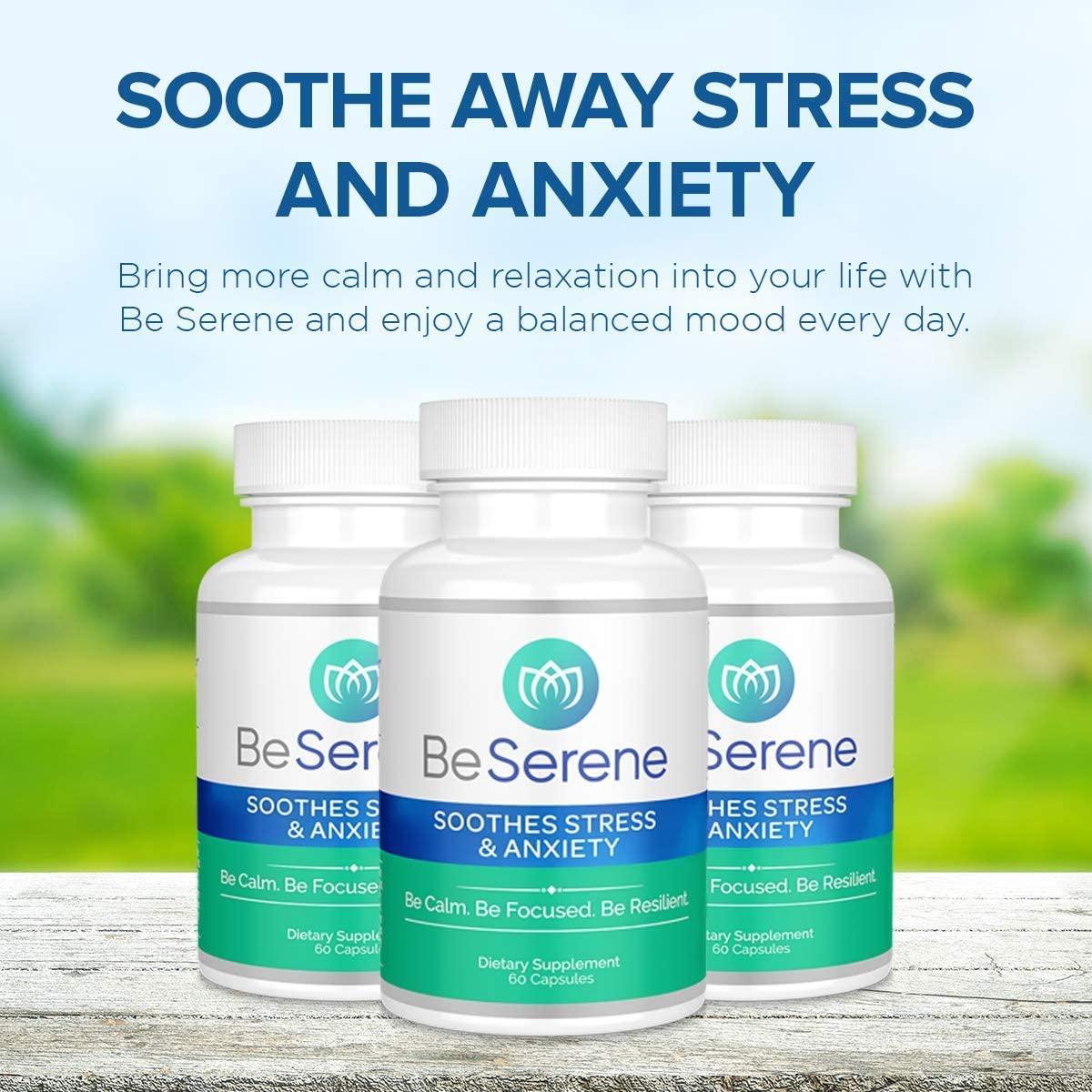Be Serene: Natural Anxiety Relief - 6-Month Supply