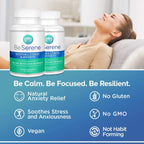 Be Serene: Natural Anxiety Relief - 6-Month Supply