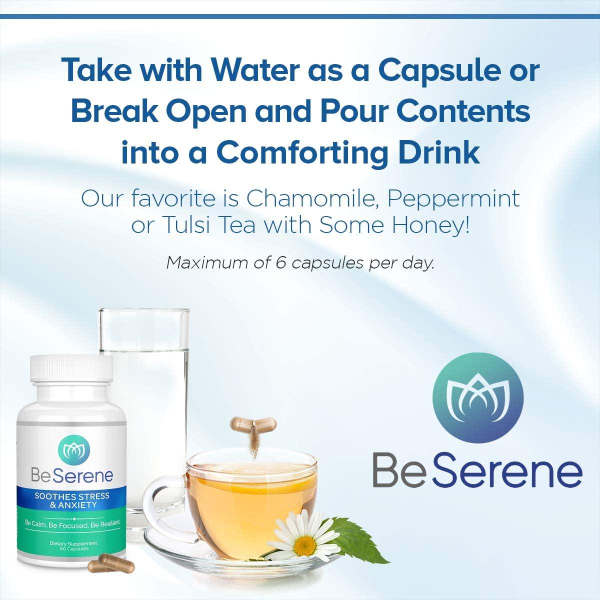Be Serene: Natural Anxiety Relief - 6-Month Supply