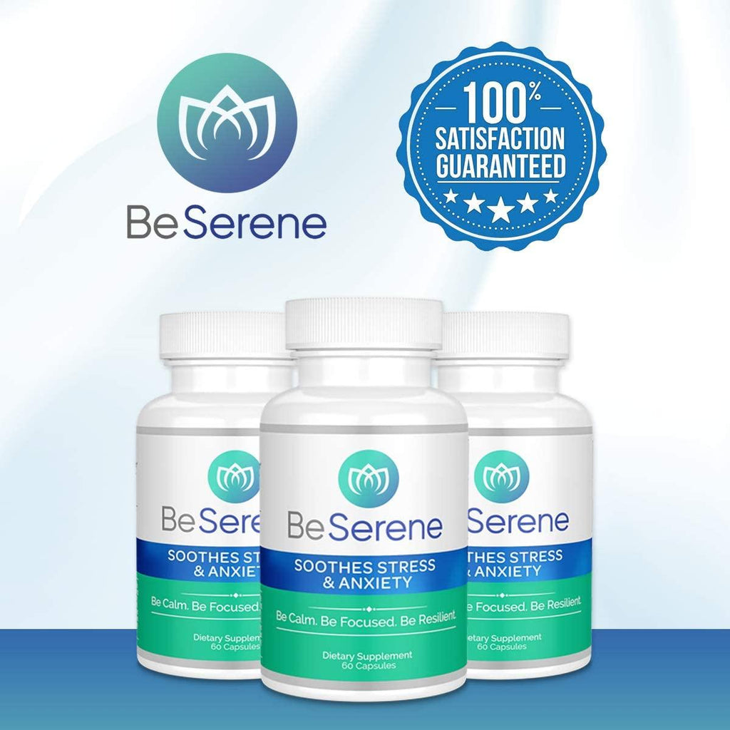 Be Serene: Natural Anxiety Relief - 6-Month Supply