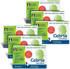 Cebria Ultra Brain Supplement for Men, Women & Seniors – Safe and Effective Memory Supplement for Retention, Recall & Age-Related Memory Loss (180 Count)