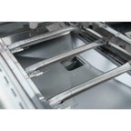 Propane Grill 48000 BTU 4-Burner Heat Thermometer Warming Rack  Steel