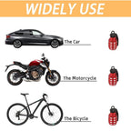4pcs Grenade Alloy Tire Valve Caps - Add Style To Your Car, Truck, Or Bike Wheels!