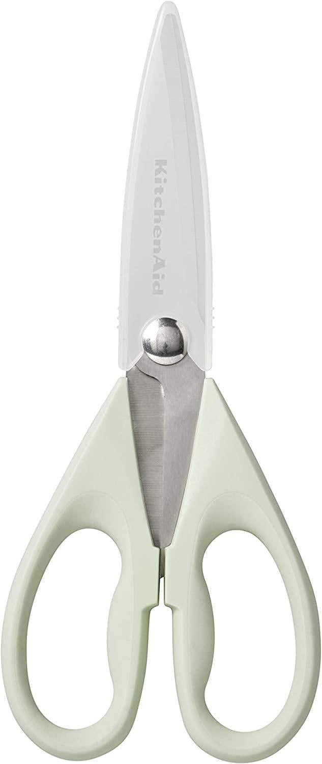 KitchenAid All Purpose Shears with Protective Sheath, 8.72-Inch, Pistachio